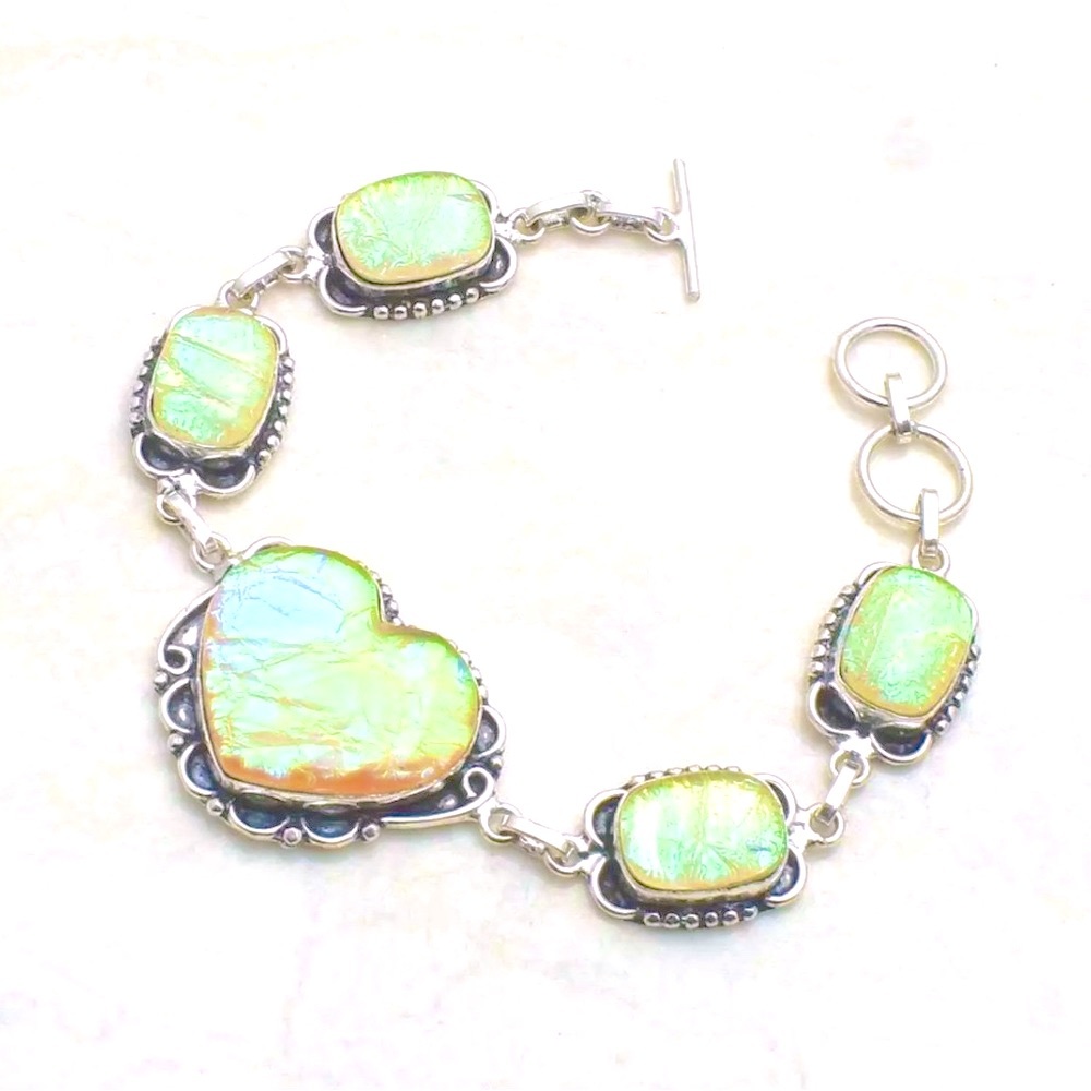 Australian Triplet Opal Gemstone Bracelet
